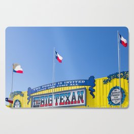 Big Texan - Route 66 Texas Travel Photography Cutting Board