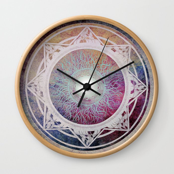 Mantra Wall Clock
