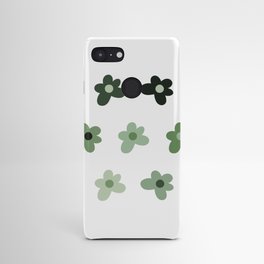 Sage Green Daisy Flowers Android Case