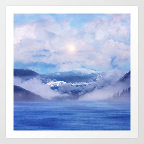 Pastel vibes 47 Art Print