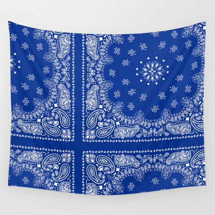 Blue hotsell bandana tapestry