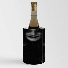 horror scary art for Psychological lovers women and men Wine Chiller