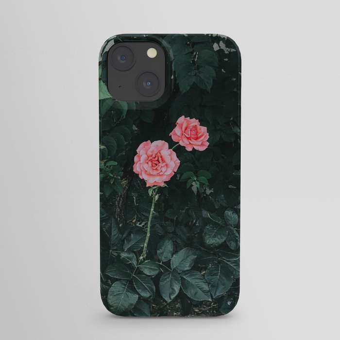 Vintage Pink Roses iPhone Case