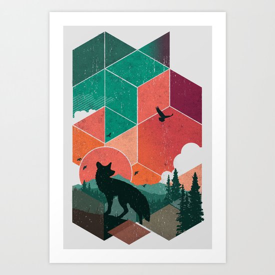 Natural Habitat Art Print