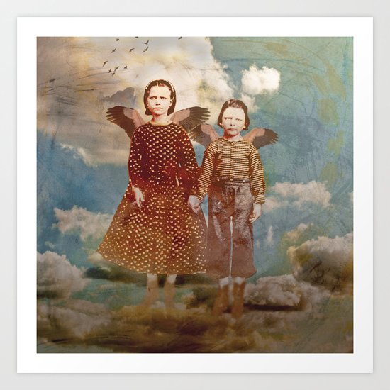 Did You Think We Would Stay? Art Print