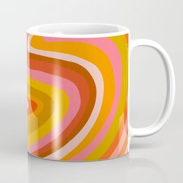 Sunshine Melt – Retro Ochre Coffee Mug