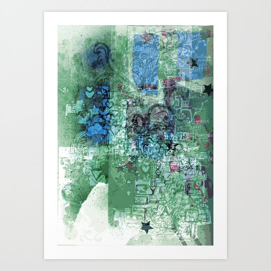 Communication Art Print