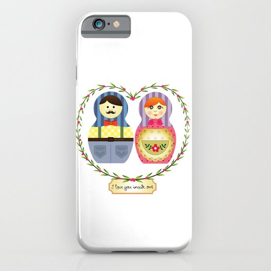 I {❤} Matryoshka iPhone & iPod Case