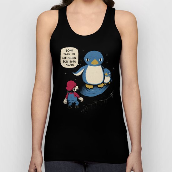 don't talk to me or my son ever again Unisex Tank Top