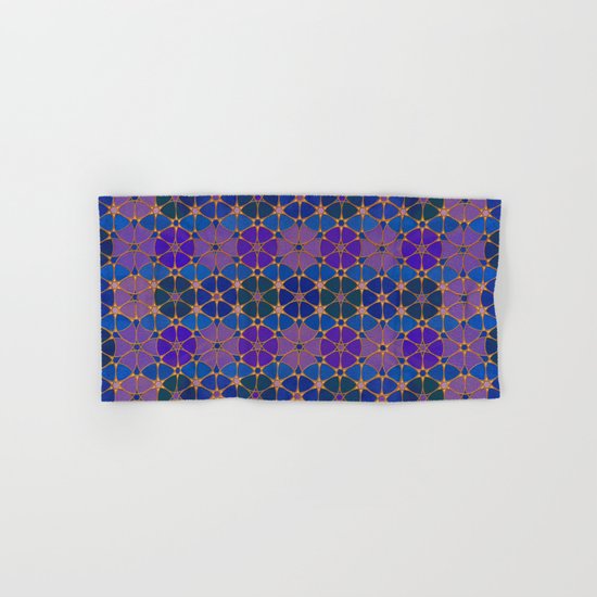 Flower of Life Pattern 3 Hand & Bath Towel
