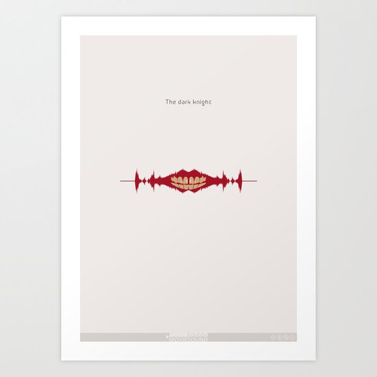 Moviesound: The Dark Knight Art Print