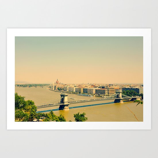Budapest Art Print