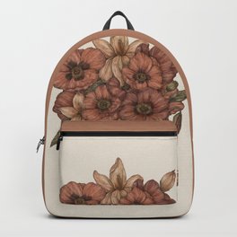 Poppies and Lilies Backpack