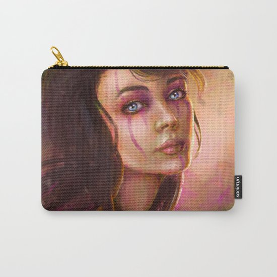 Druid Girl Fantasy Digital Painting Carry-All Pouch