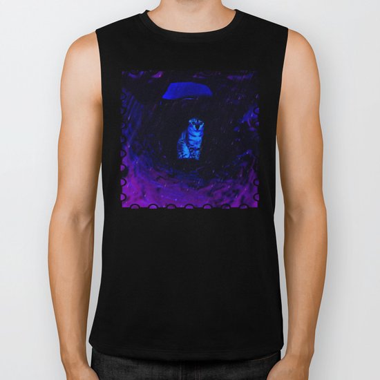 Century Of The Cat Tunnel Voyage Flare Biker Tank