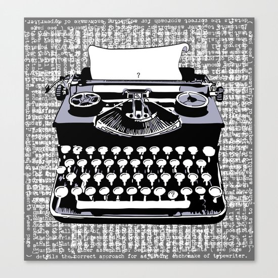 tyPOLOgy Canvas Print