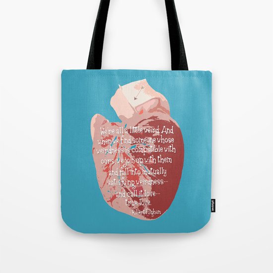 Weird Love Tote Bag