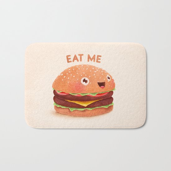 Burger Bath Mat