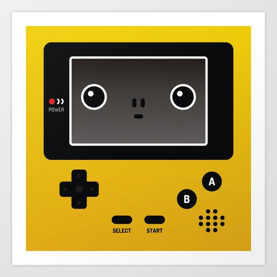 Game boy color Art Print