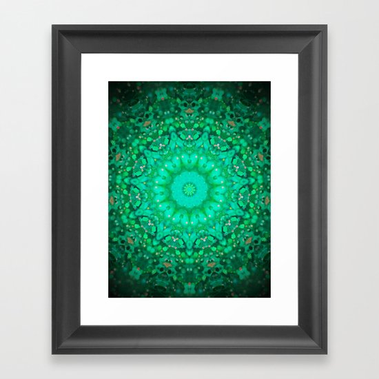 mandala Framed Art Print