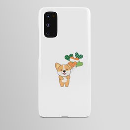 Corgi With Ireland Balloons Cute Animals Happiness Android Case