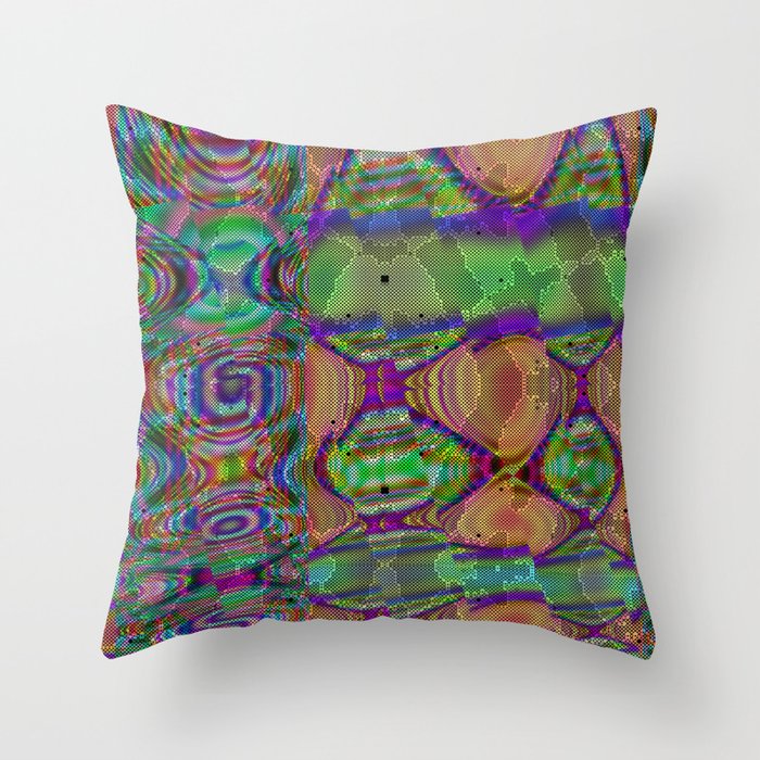 Colorandblack series 1663 Throw Pillow
