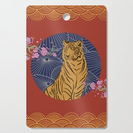 Year of tiger - print Cutting Board