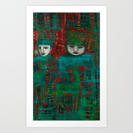 Shall the Meek Art Print