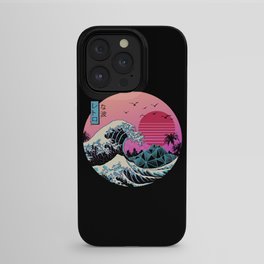 The Great Retro Wave iPhone Case