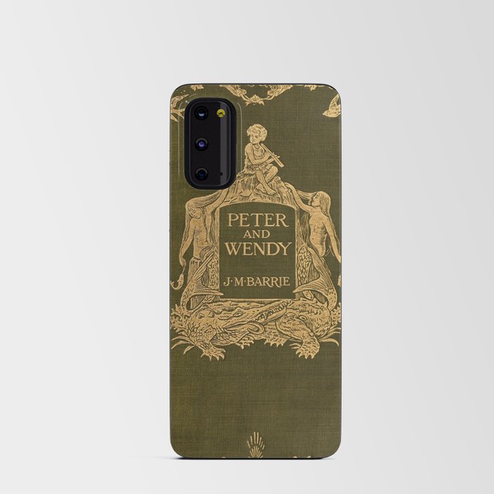 Peter and Wendy Antique Book Cover First Edition  Android Card Case