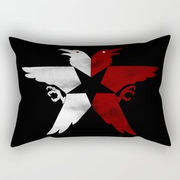 Infamous: Second Son - Jacket Bird Logo (Distressed) Rectangular Pillow