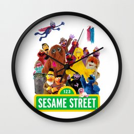 Sesame Street Wall Clock