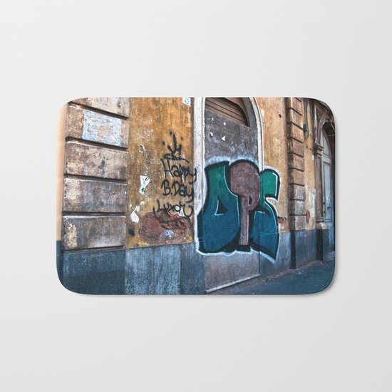 SICILIAN FACADE in CATANIA Bath Mat