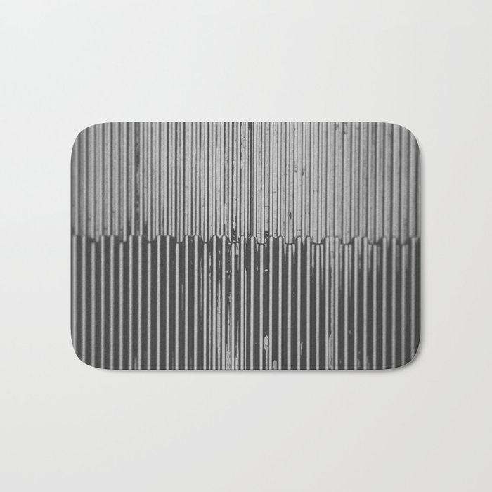 Texture Study Metal Escalator Bath Mat By Jodamic Society6