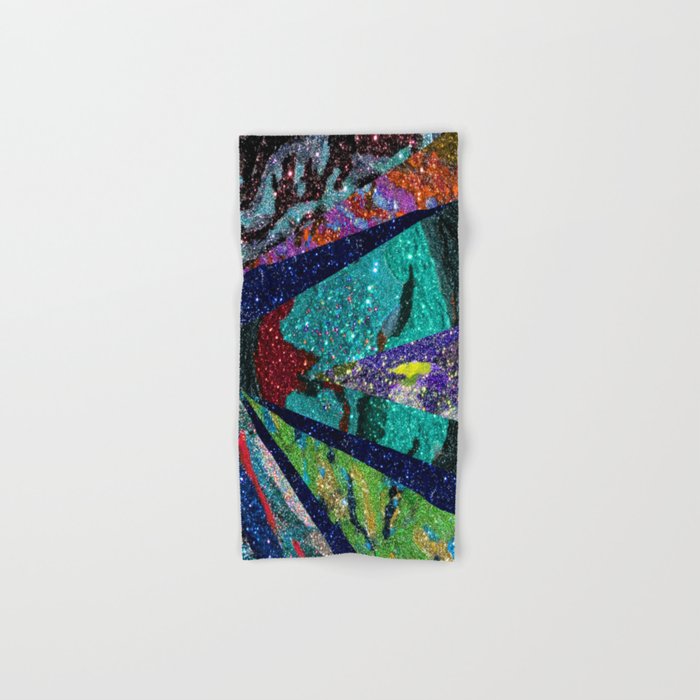 Peacock Mermaid Battlestar Galactica Abstract Hand & Bath Towel