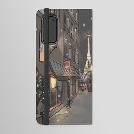 Night in Paris Android Wallet Case
