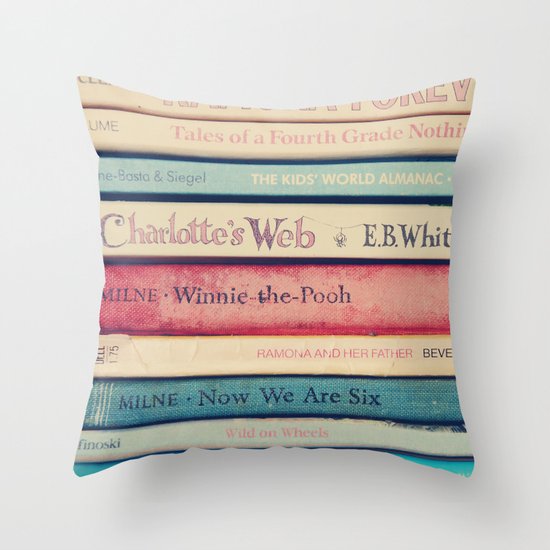 Childhood memories Throw Pillow