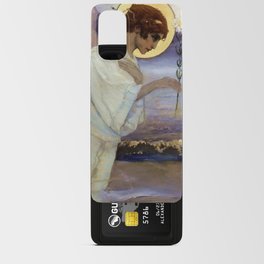 “The Archangel Gabriel ” by Mikhail Nesterov Android Card Case
