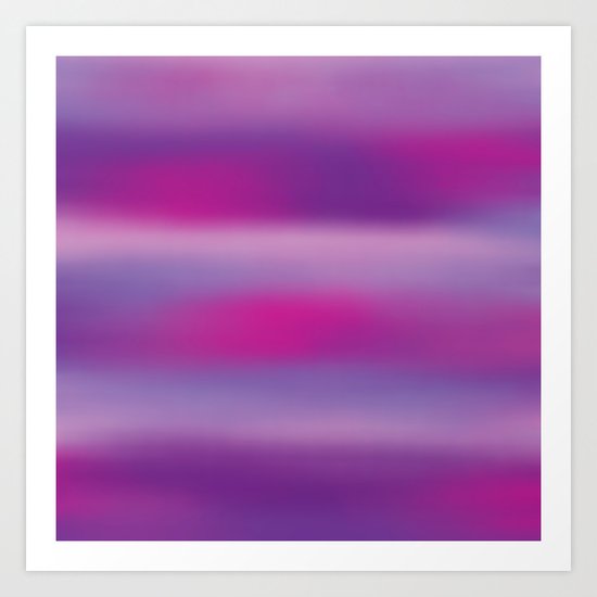 Purple Mist. Art Print