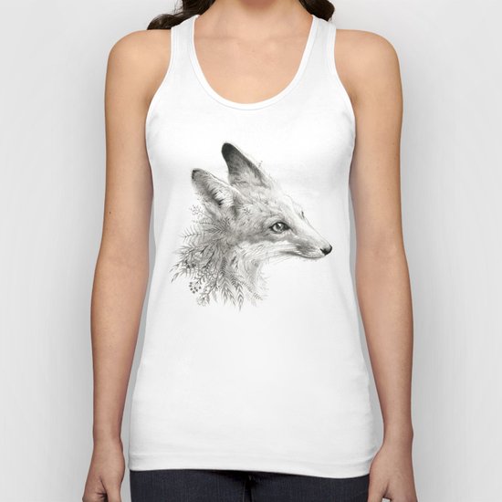 A Young Fox Unisex Tank Top