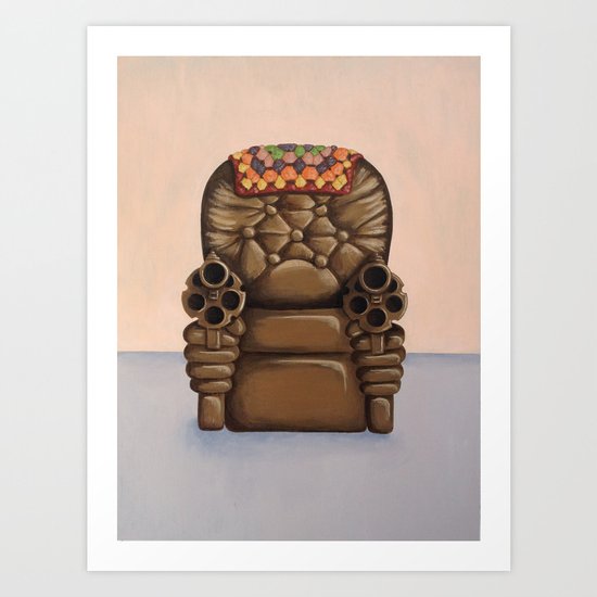Shoot From the Hip Art Print