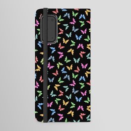 Watercolor hand painted abstract butterflies pattern Android Wallet Case