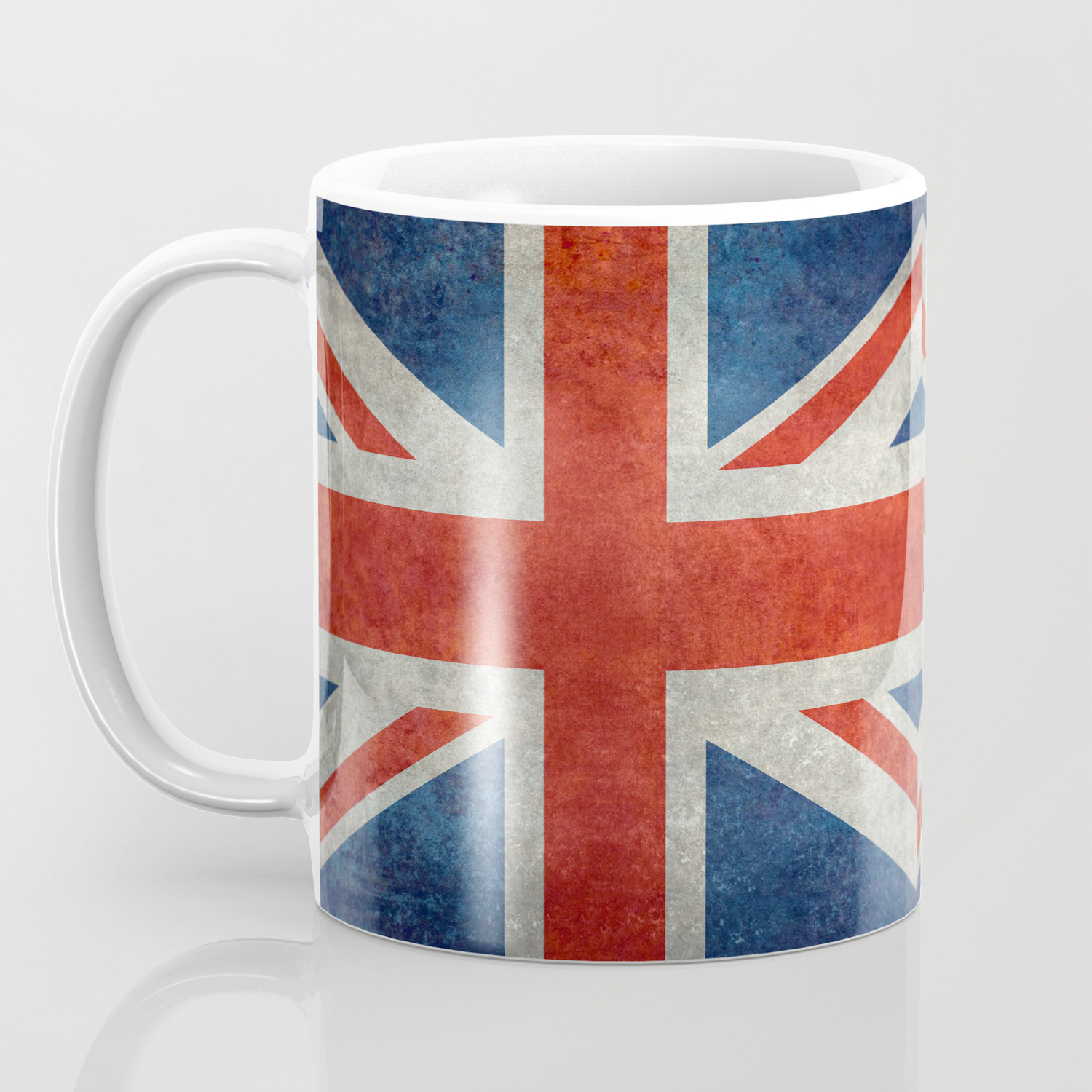 United Kingdom Mug Gift Flag Retro Artistic British Expat Country 