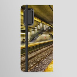 Argentina Photography - Subway Train Station In Buenos Aires Android Wallet Case
