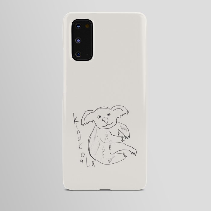 Kind koala Android Case