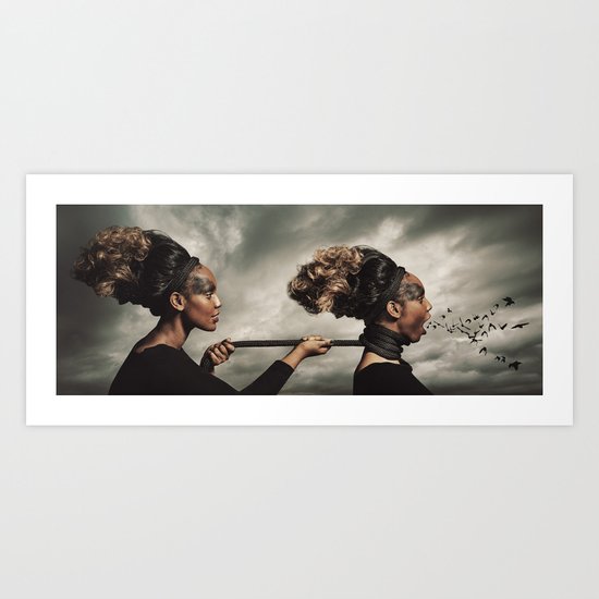 The Demons Within Art Print