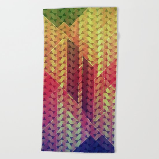Story of a flame Beach Towel