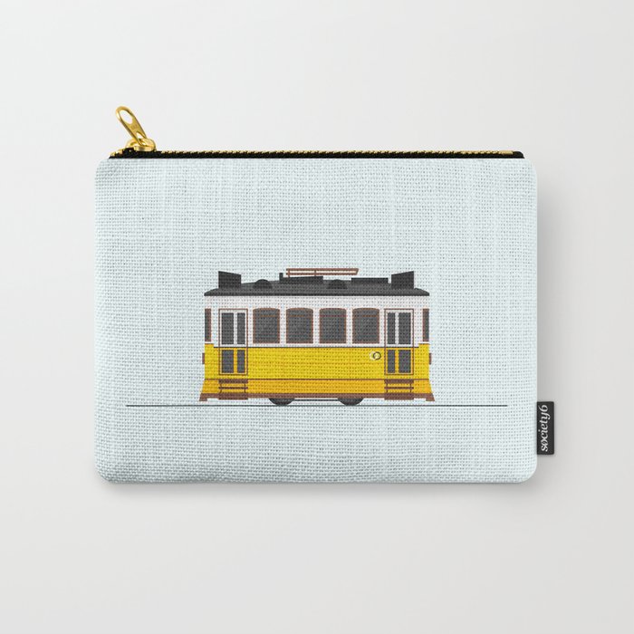 Lisbon 28 Tram Carry-All Pouch
