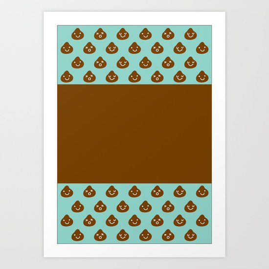 MINT CHOCOLATE Art Print