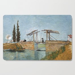 Langlois Bridge at Arles, Vincent van Gogh (1888) Cutting Board